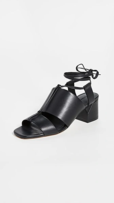 Shop Vince Dunaway Sandals In Black