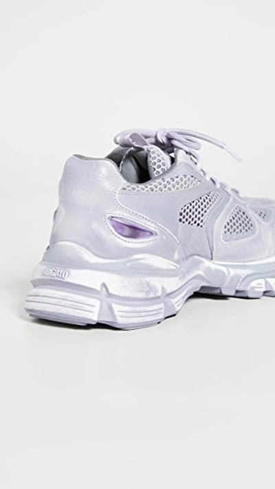 Shop Axel Arigato Marathon Brushed Sneakers In Dusty Purple