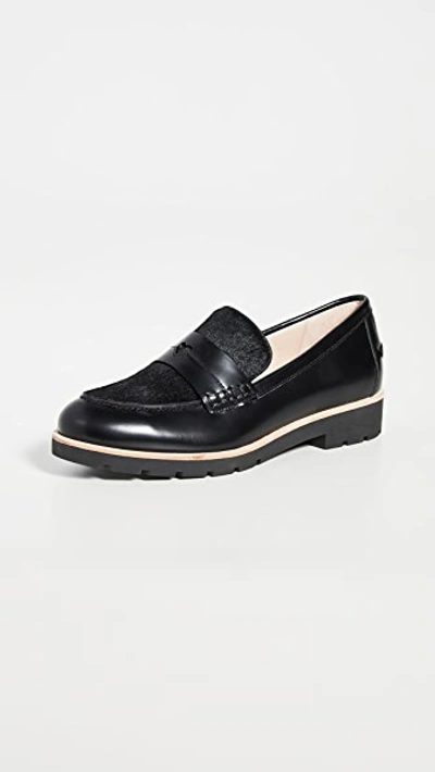 Shop Kate Spade Kimi Loafers In Black