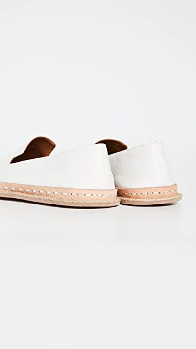 Shop Rag & Bone Cairo Loafers In Antique White