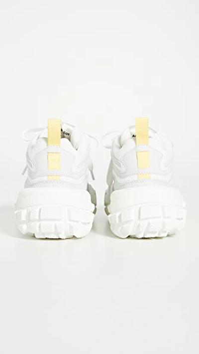 Shop Acne Studios Bolzter Bensen Sneakers In White/white