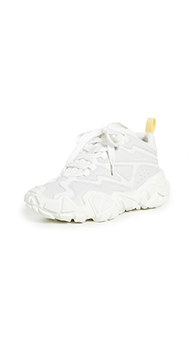 Shop Acne Studios Bolzter Bensen Sneakers In White/white