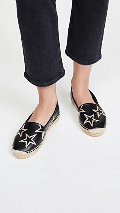 Shop Stella Mccartney Selene Flats In Black/toffee