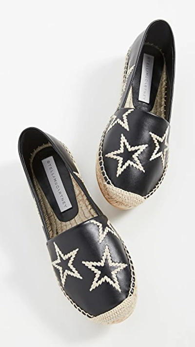 Shop Stella Mccartney Selene Flats In Black/toffee