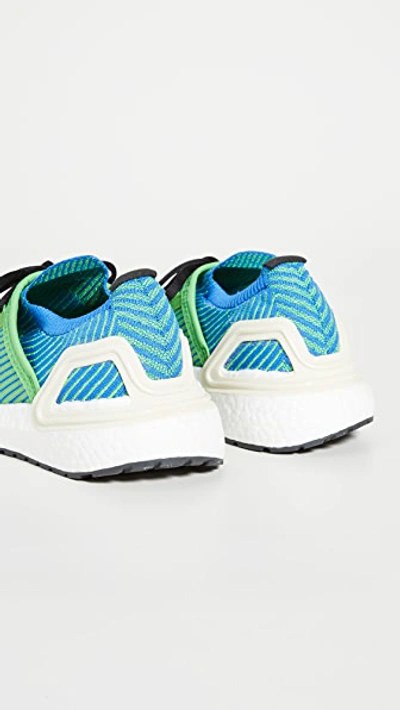 Shop Adidas By Stella Mccartney Ultraboost 20 S. Sneakers In Intense Green/bright Royal/fre