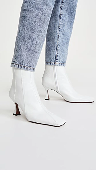 Shop Manu Atelier Multi Panel Xx Duck Boots In White