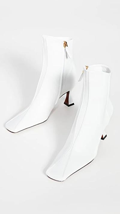 Shop Manu Atelier Multi Panel Xx Duck Boots In White