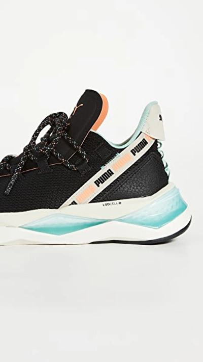 Puma X First Mile Lqdcell Shatter Trail Training Shoe In  Black
