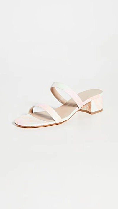 Shop Maryam Nassir Zadeh Frida Slides In Neon Ray