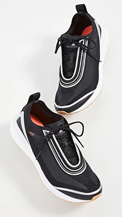 Shop Adidas By Stella Mccartney Boston S. Sneakers In Black/silvmt/carboa