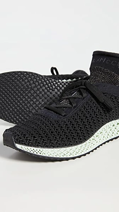 Shop Adidas By Stella Mccartney Alphaedge 4d Sneakers In Cblack/cblack/cblack