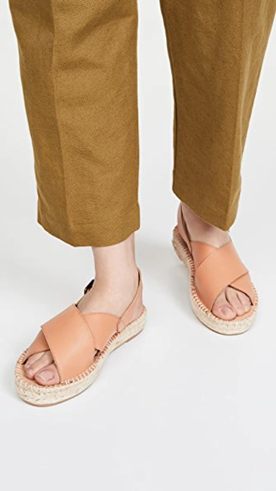 Shop Soludos Eloise Espadrille Sandals In Camel