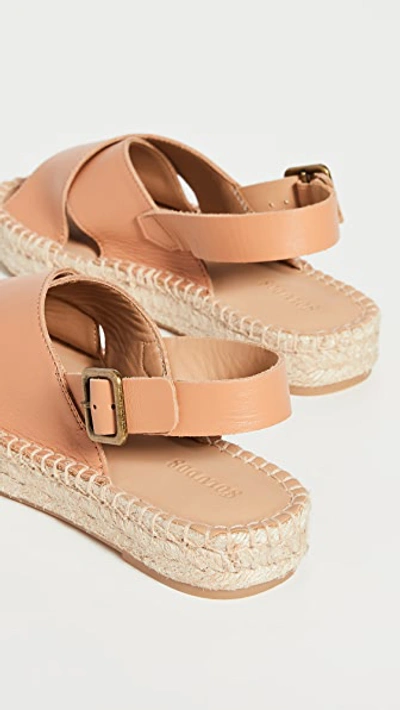 Shop Soludos Eloise Espadrille Sandals In Camel