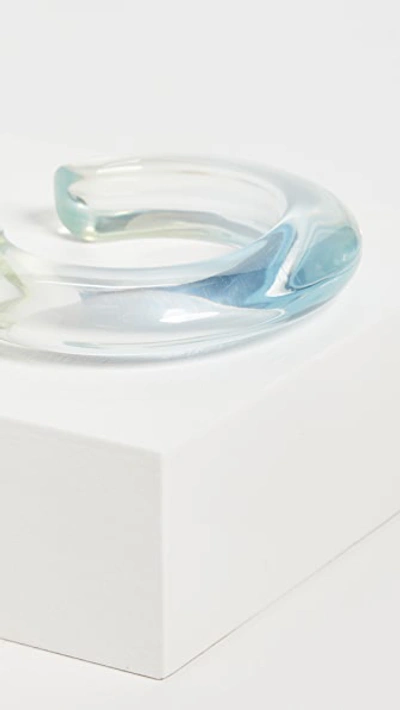 Shop Lizzie Fortunato Ridge Cuff In Ocean