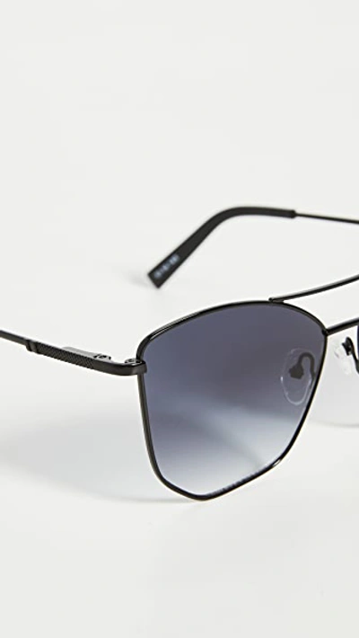 Shop Le Specs Primeval Alt Fit Sunglasses In Black