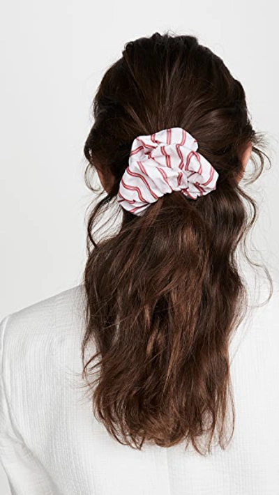 Stripe Cotton Scrunchie