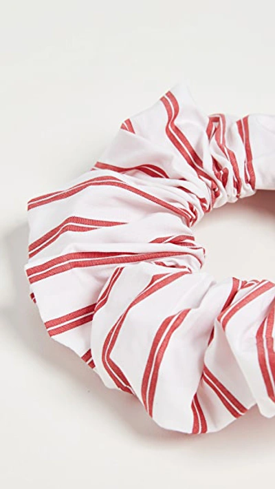 Stripe Cotton Scrunchie
