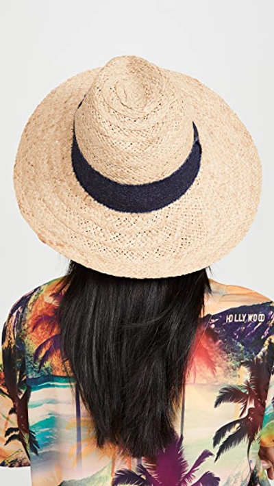 Shop Hat Attack Jeans Hat In Denim Fabric Band