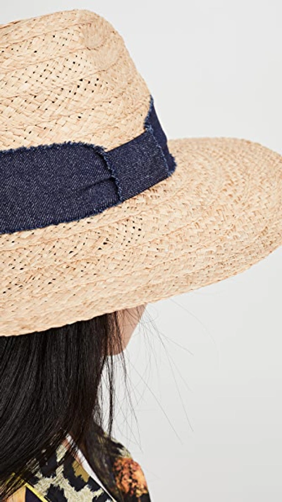 Shop Hat Attack Jeans Hat In Denim Fabric Band