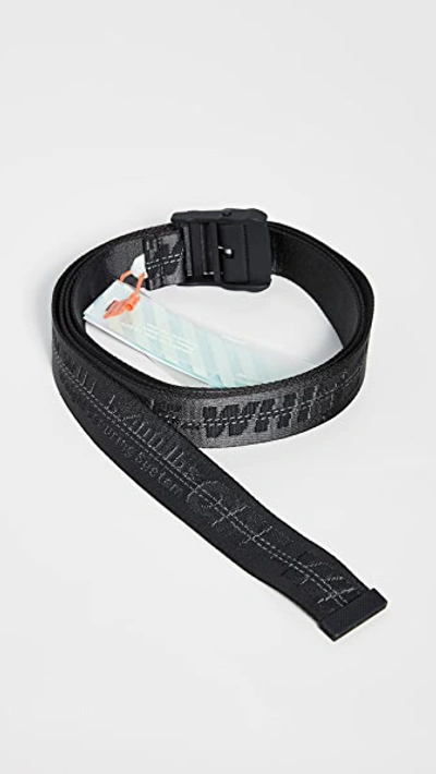 OFF-WHITE Mini Industrial Belt (SS19) Black