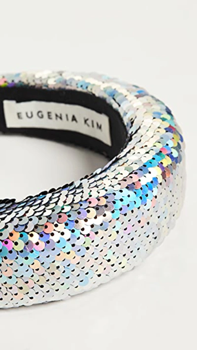Shop Eugenia Kim Cora Headband In Silver