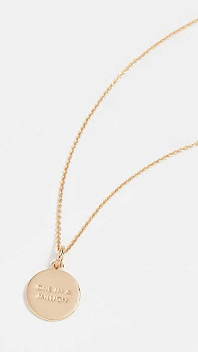 Shop Kate Spade Letter Pendant Necklace In O