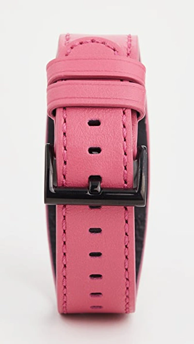 Shop The Marc Jacobs The Donut Pink Watch 22mm In Pink Brushed