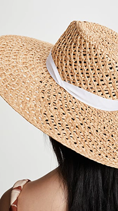 Shop Rag & Bone Open Weave Wide Brimmed Hat In Natural