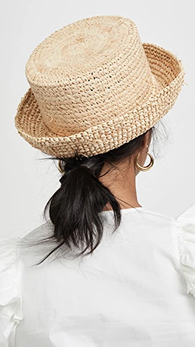 Shop Janessa Leone Lucie Hat In Natural