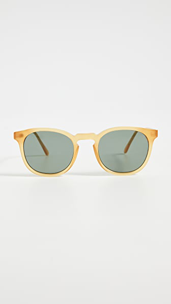 gold plastic sunglasses