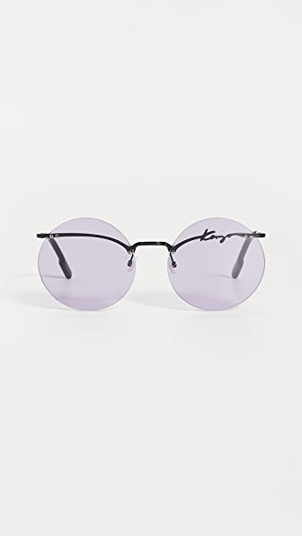 rimless oversized glasses