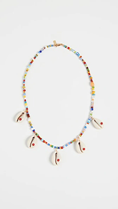 Shop Eliou Amalfi Necklace In Multi