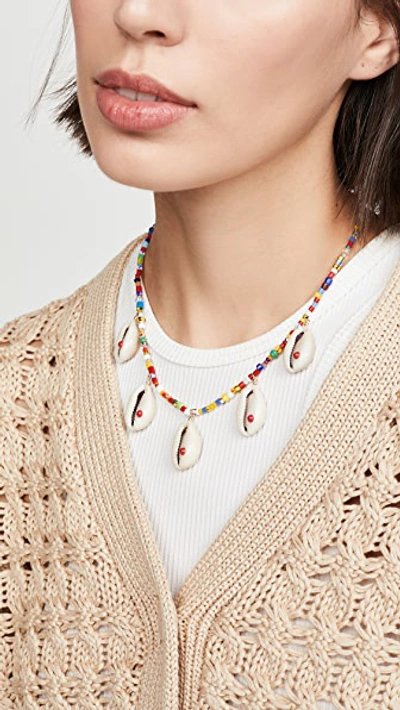 Shop Eliou Amalfi Necklace In Multi