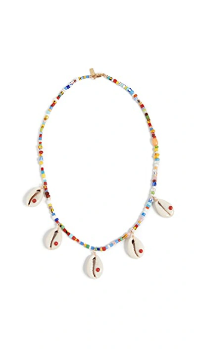 Shop Eliou Amalfi Necklace In Multi