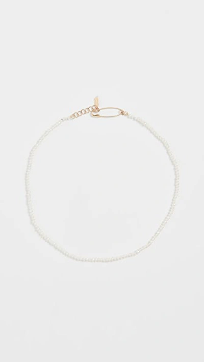 Shop Loren Stewart Seed Pearl Safety Pin Choker