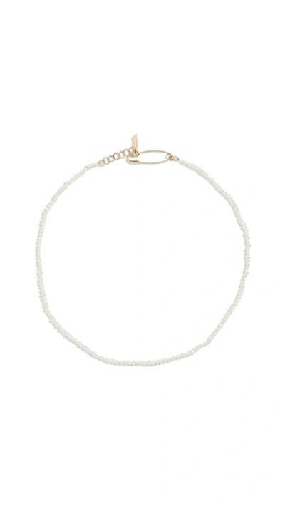 Shop Loren Stewart Seed Pearl Safety Pin Choker