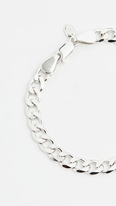 Shop Maria Black Forza Bracelet In Silver