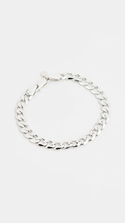 Shop Maria Black Forza Bracelet In Silver