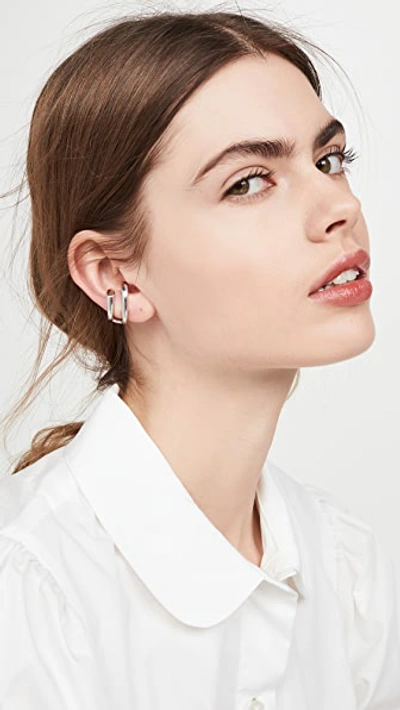 Shop Charlotte Chesnais Dali Earring In Argent