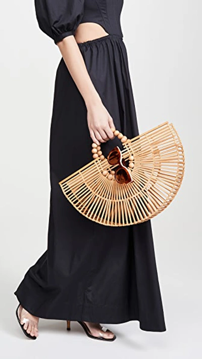 Shop Cult Gaia Fan Ark Bag In Natural