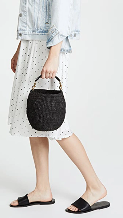 Shop Clare V Pot De Miel Clutch In Black