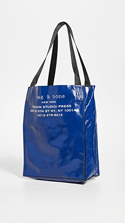 Shop Rag & Bone 425 Packable Tote In Blue