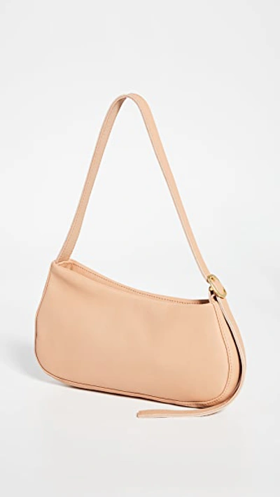 Shop Georgia Jay Zaha Baguette Bag In Honey