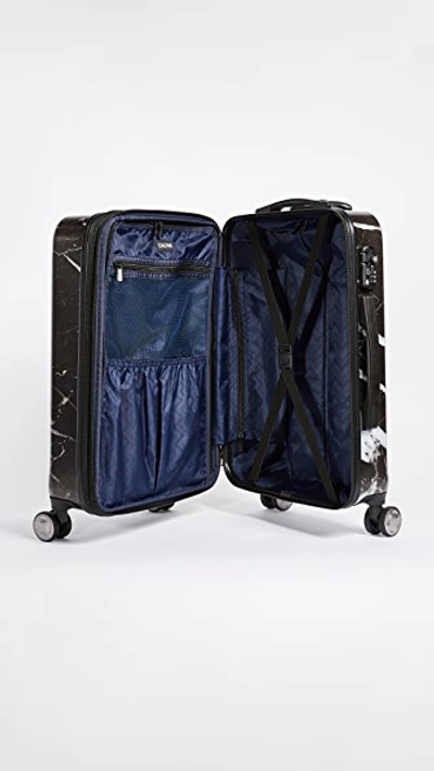 Shop Calpak Astyll Carry On Suitcase In Midnight Marble