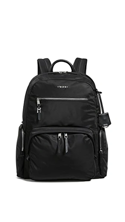 Shop Tumi Carson Backpack In Black/silver