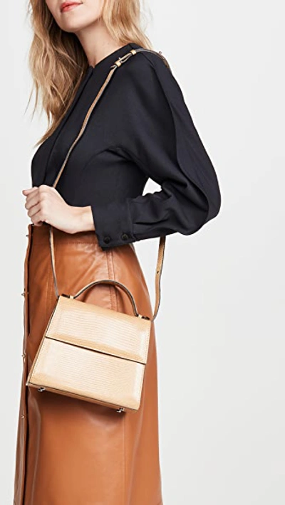 Shop Hunting Season Medium Top Handle Bag In Camel