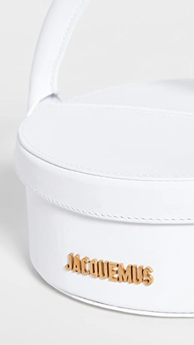 Shop Jacquemus La Boite A Gateaux Bag In White