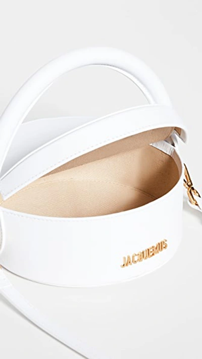 Shop Jacquemus La Boite A Gateaux Bag In White