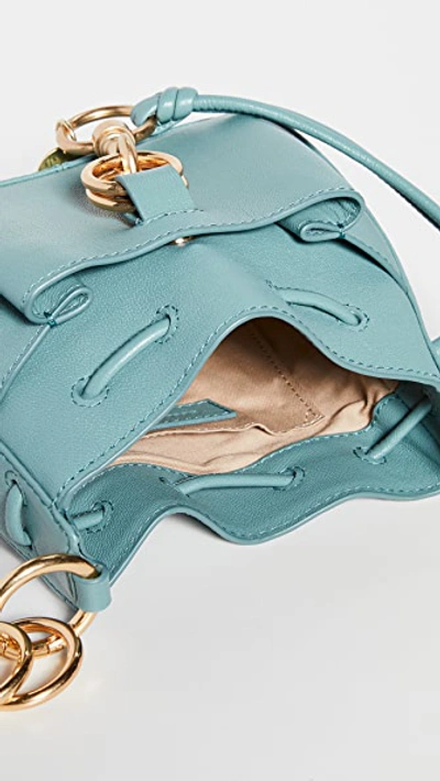 Shop See By Chloé Tony Small Bucket In Mineral Blue