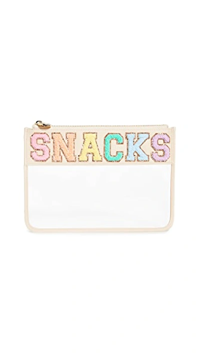 Snacks Flat Pouch In Sand